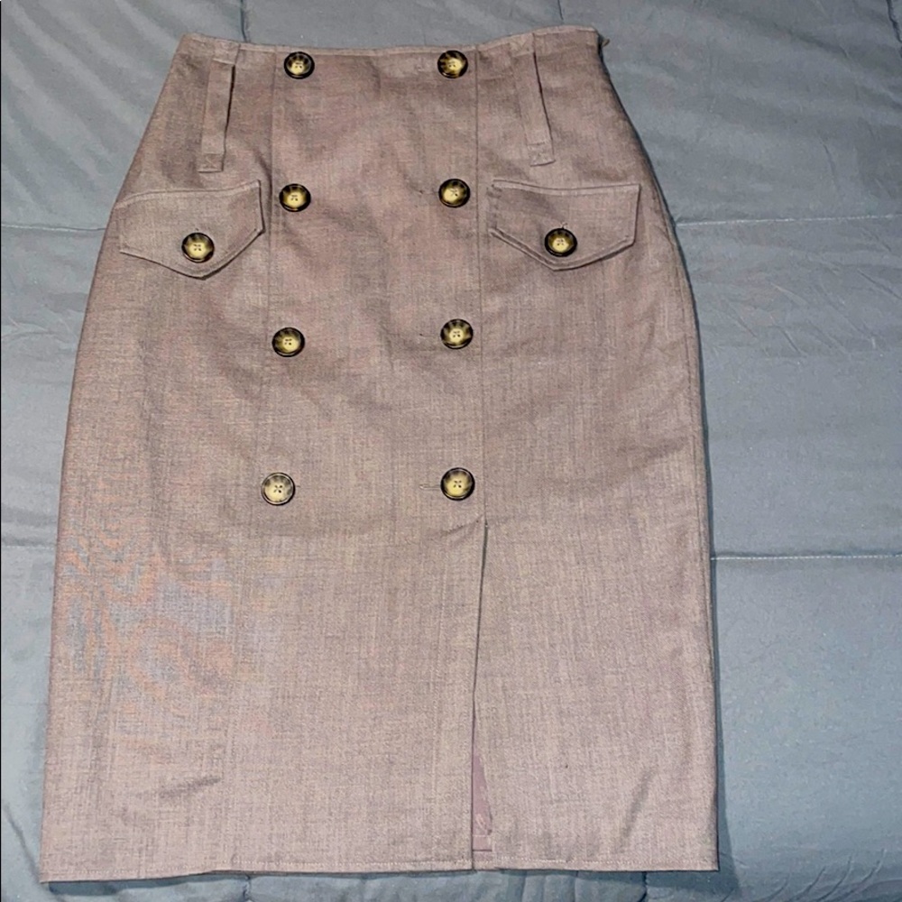 Khaki skirt